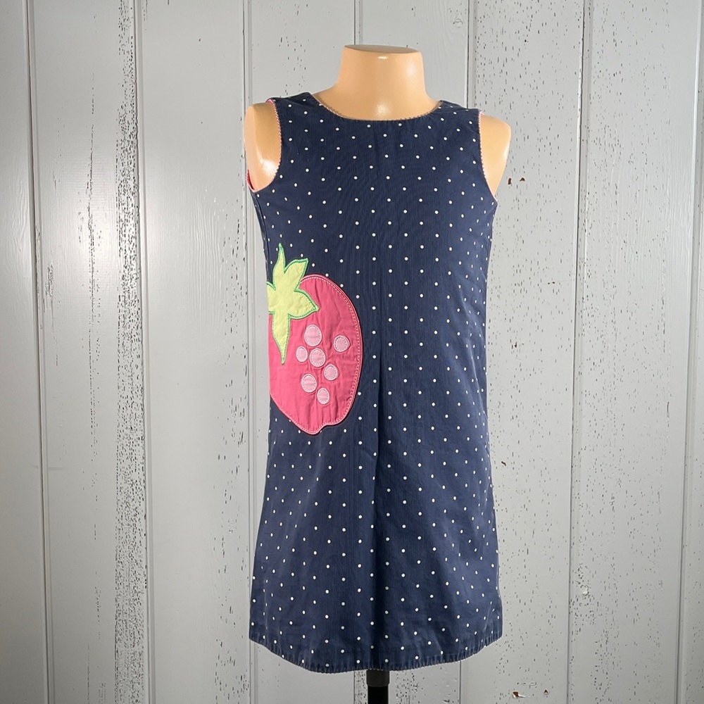 **Talbot’s Kids 100% Cotton Strawberry Dress Sz 6X